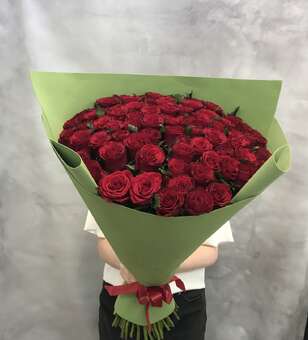 Букет из 71 розы
