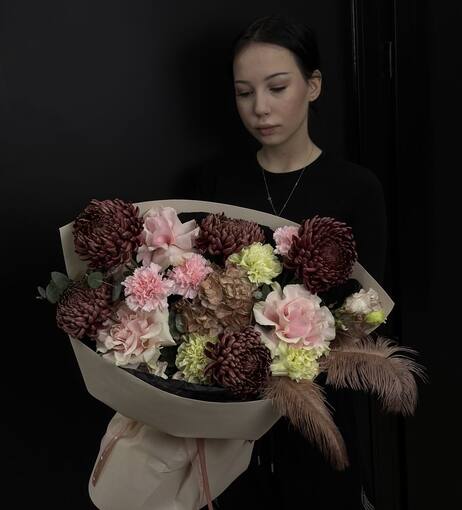 Букет Клубничный какао